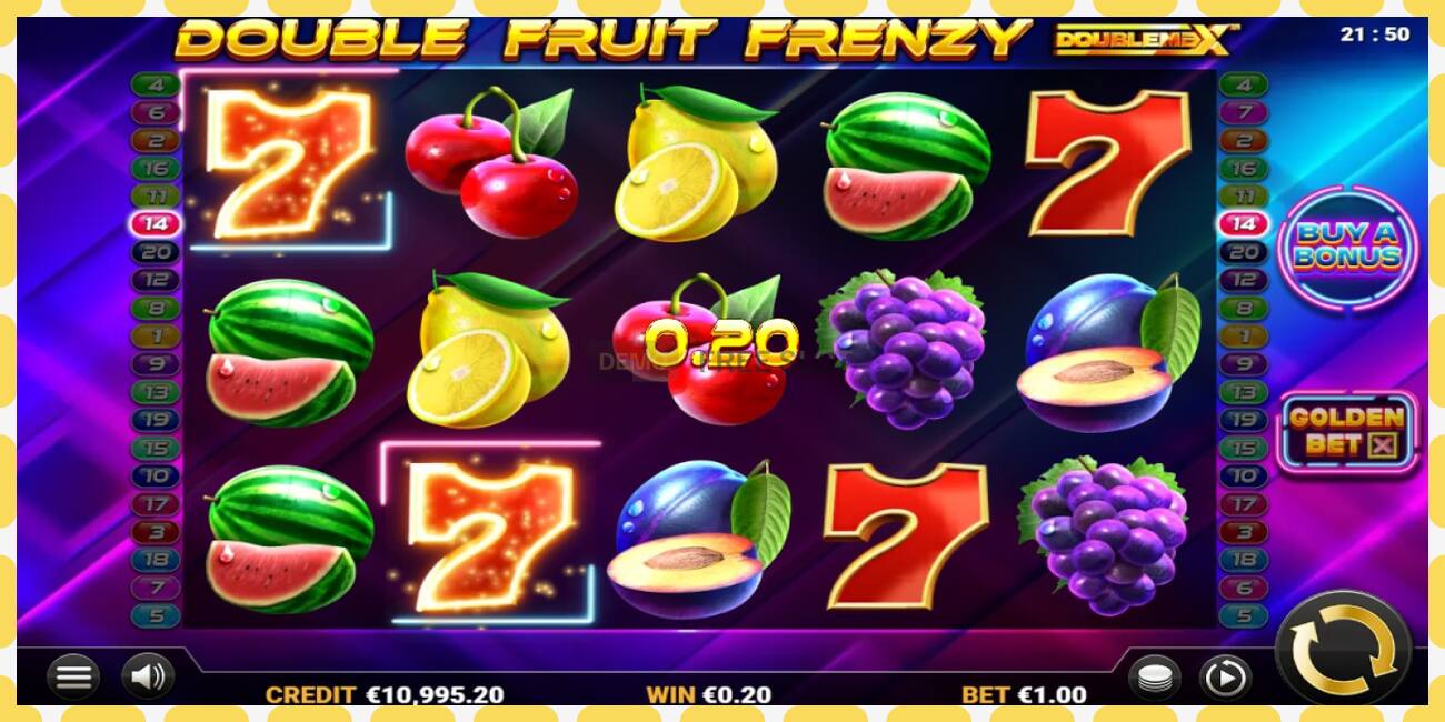 Demo slot Double Fruit Frenzy DoubleMax free and without registration, picture - 1