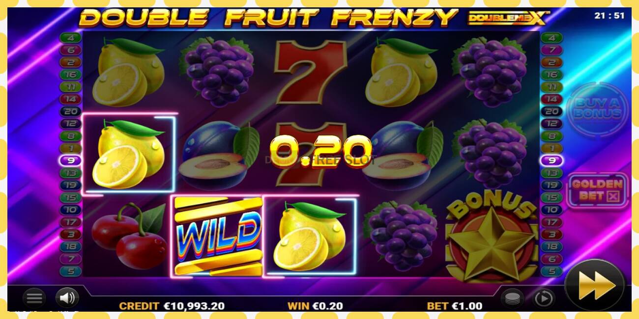 Demo slot Double Fruit Frenzy DoubleMax free and without registration, picture - 1