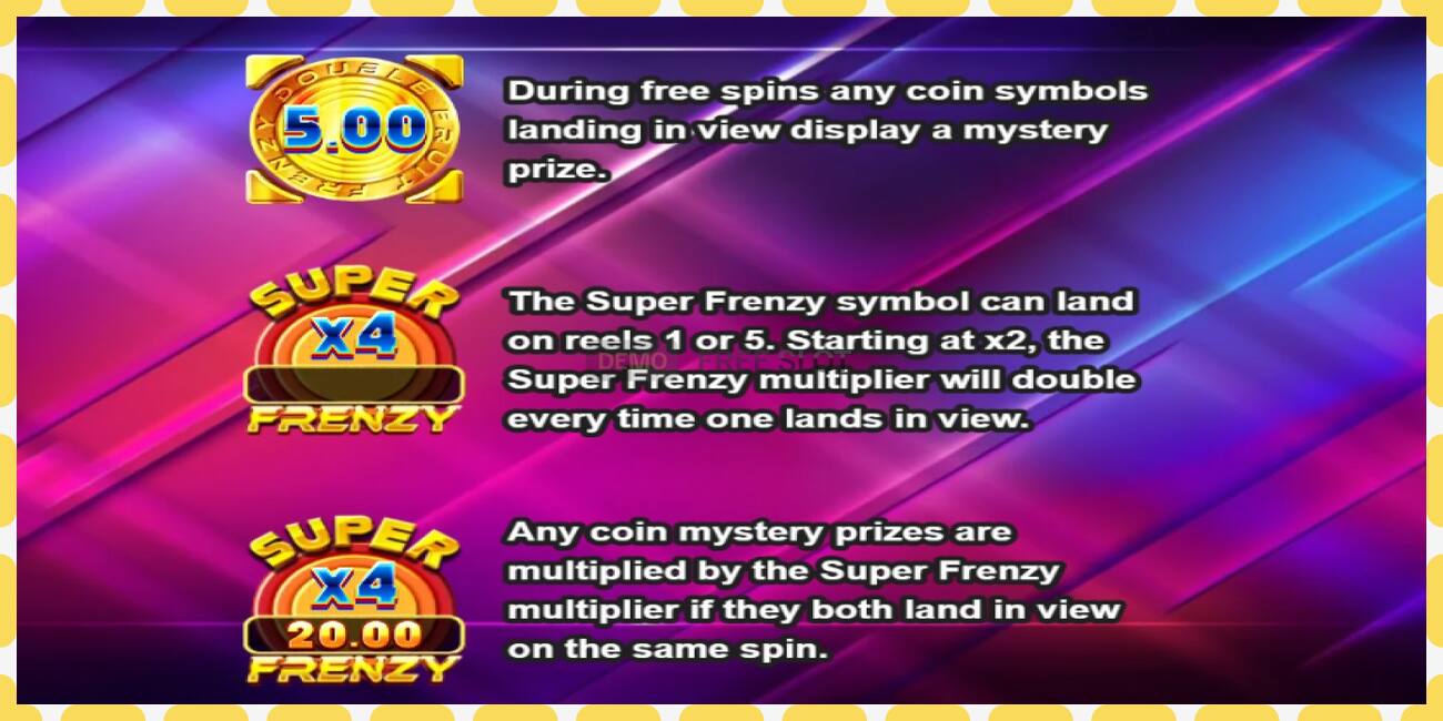 Demo slot Double Fruit Frenzy DoubleMax free and without registration, picture - 1