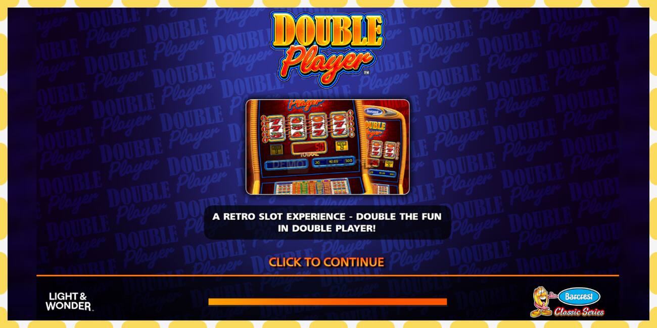 Slot demo Double Player gratuit și fără înregistrare, imagine - 1