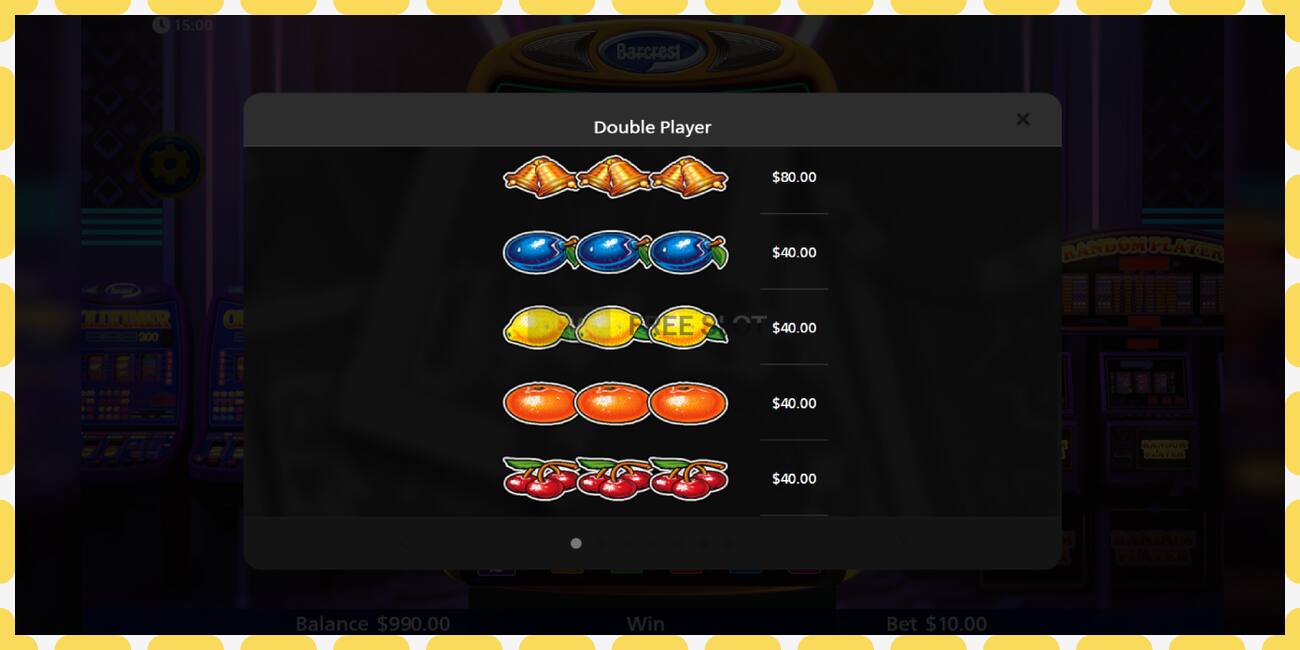 Slot demo Double Player gratuit și fără înregistrare, imagine - 1