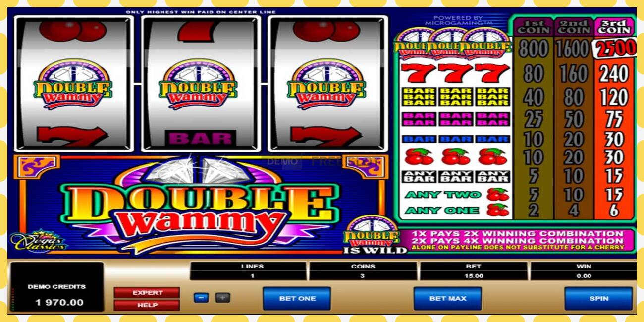 Demo slot Double Wammy free and without registration, picture - 1