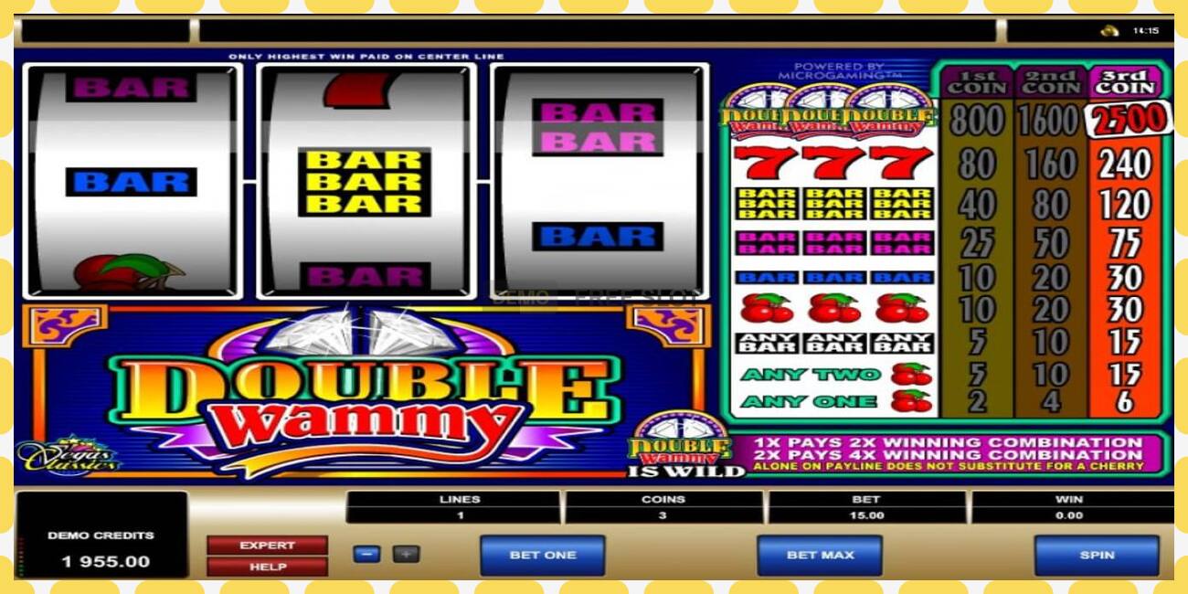 Demo slot Double Wammy free and without registration, picture - 1