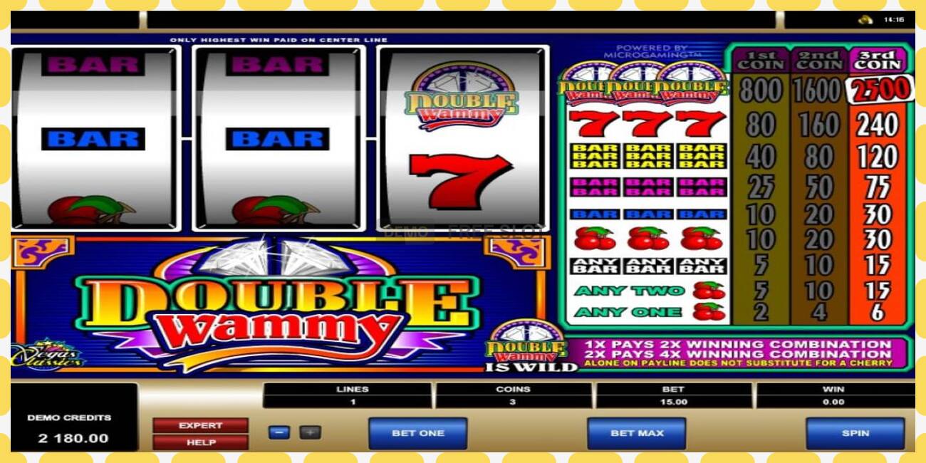 Demo slot Double Wammy free and without registration, picture - 1