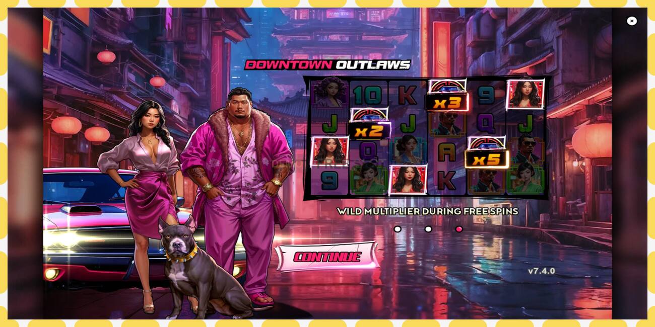 Slot de demonstração Downtown Outlaws grátis e sem registro, foto - 1