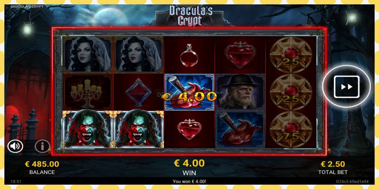 Demo slot Draculas Crypt free and without registration, picture - 1