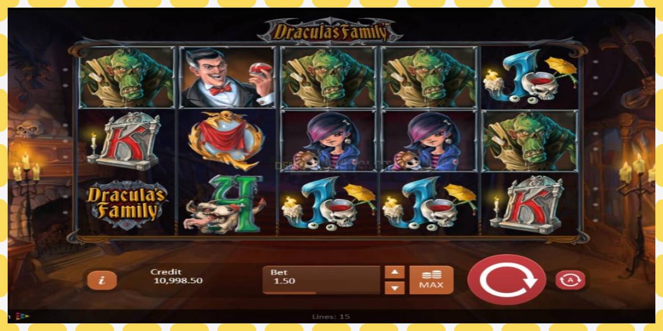 Demo slot Dracula’s Family free and without registration, picture - 1