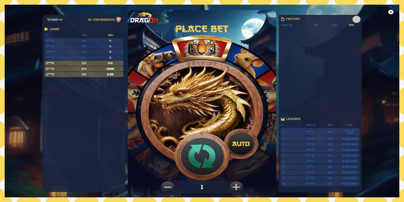 Demo slot Dragon free and without registration, picture - 1