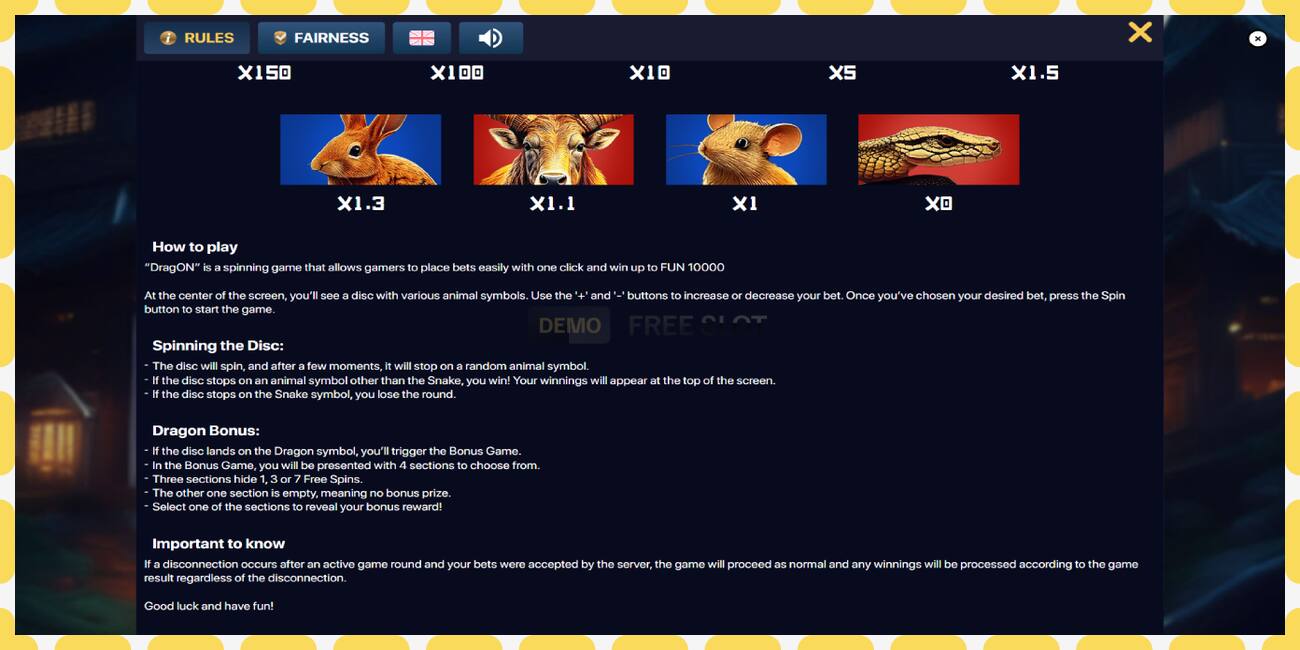 Demo slot Dragon free and without registration, picture - 1