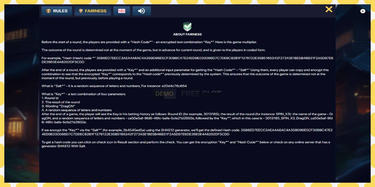 Demo slot Dragon free and without registration, picture - 1