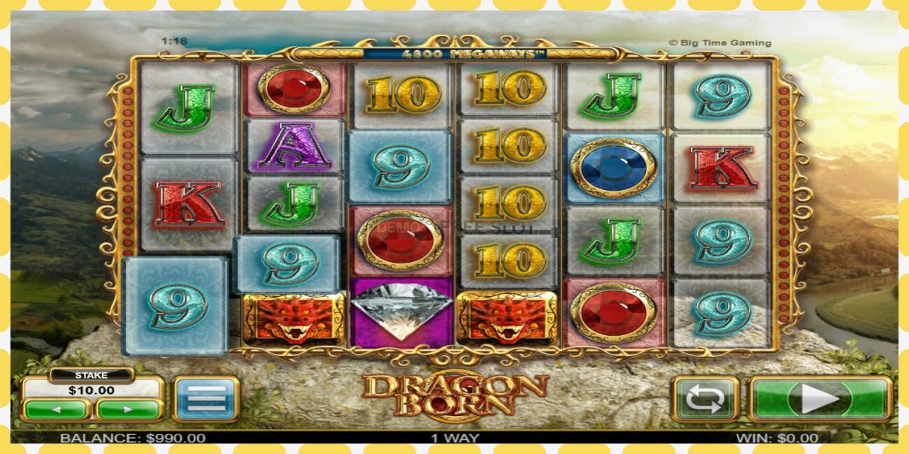 Demo slot Dragon Born free and without registration, picture - 1