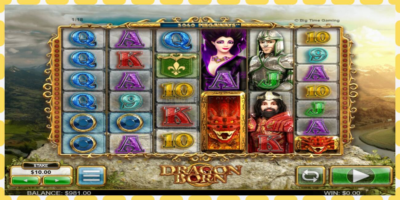 Demo slot Dragon Born free and without registration, picture - 1