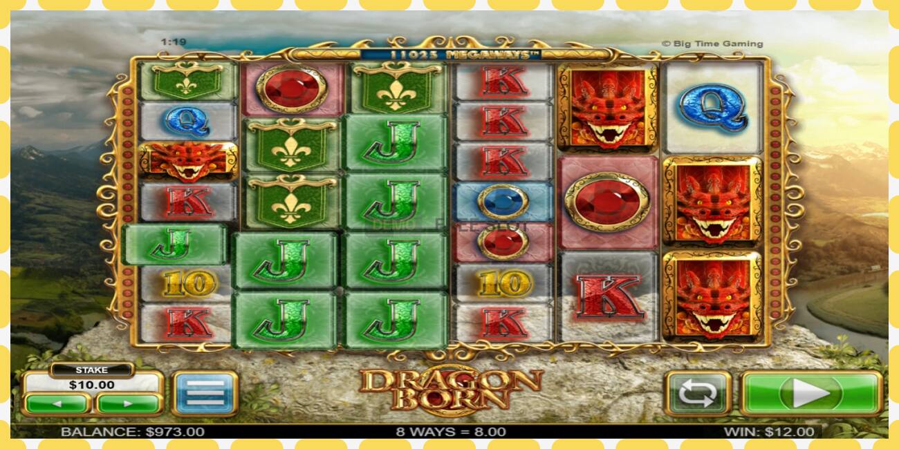 Demo slot Dragon Born free and without registration, picture - 1