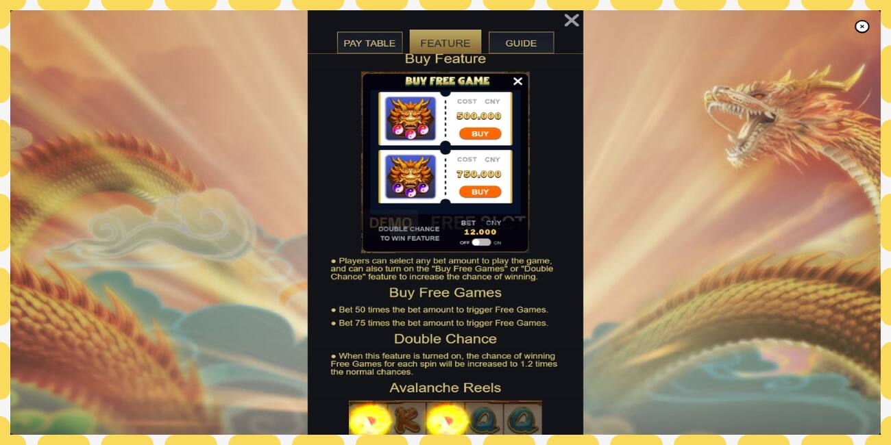 Demo slot Dragon Chis Quest free and without registration, picture - 1