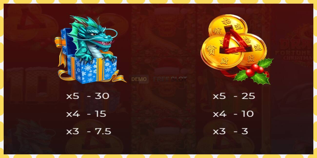 Demo slot Dragon Fortune Frenzy Christmas Edition free and without registration, picture - 1