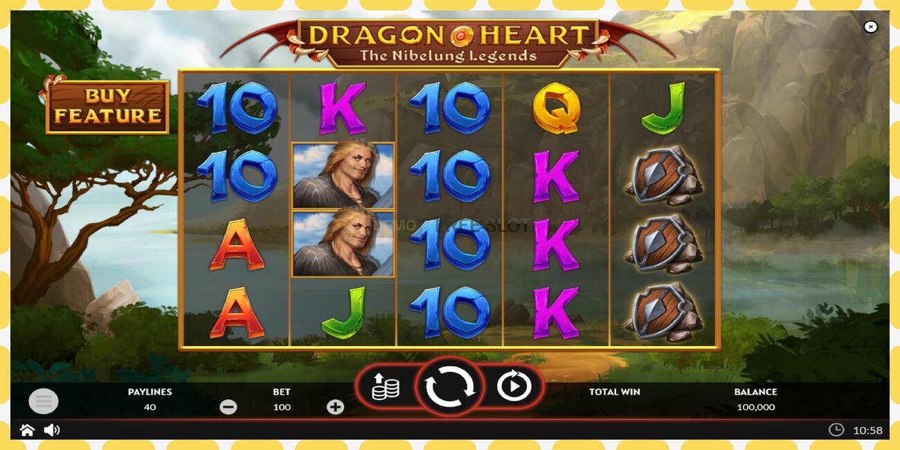 Demo slot Dragon Heart free and without registration, picture - 1