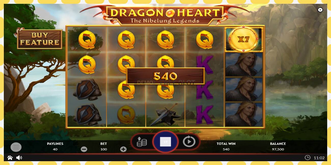 Demo slot Dragon Heart free and without registration, picture - 1