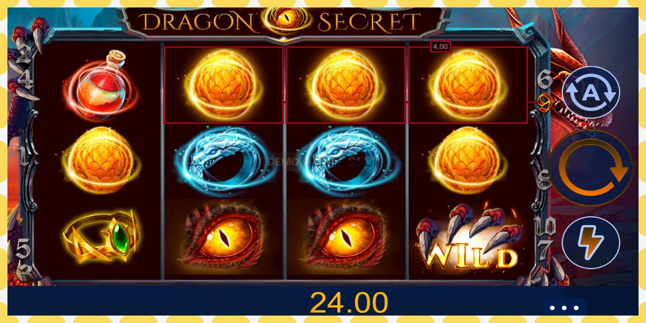 Demo slot Dragon Secret free and without registration, picture - 1