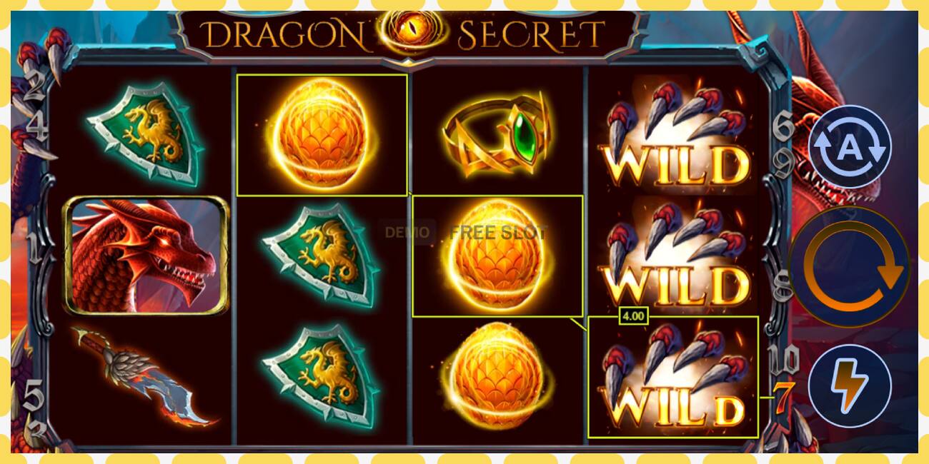 Demo slot Dragon Secret free and without registration, picture - 1