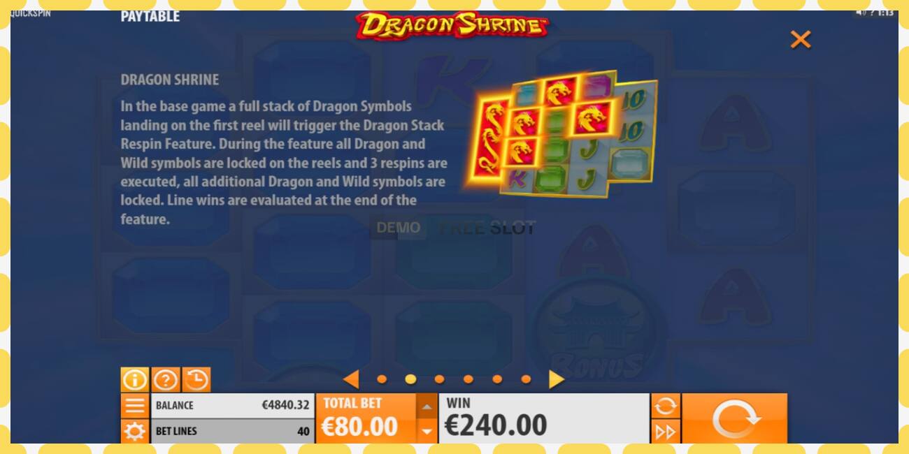 Demo slot Dragon Shrine free and without registration, picture - 1