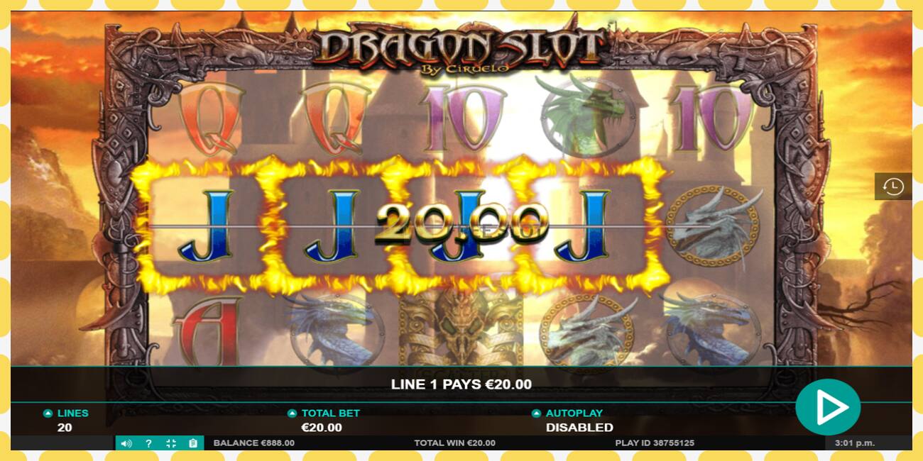 Demo slot Dragon Slot free and without registration, picture - 1