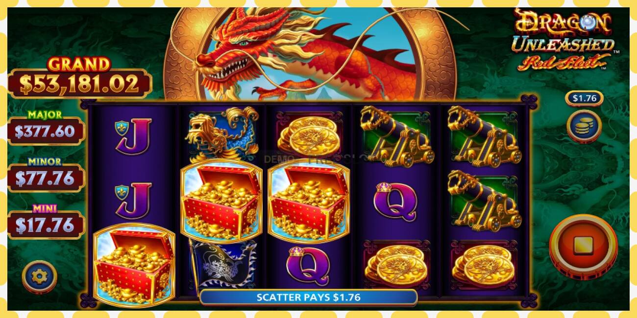 Demo slot Dragon Unleashed - Red Fleet free and without registration, picture - 1