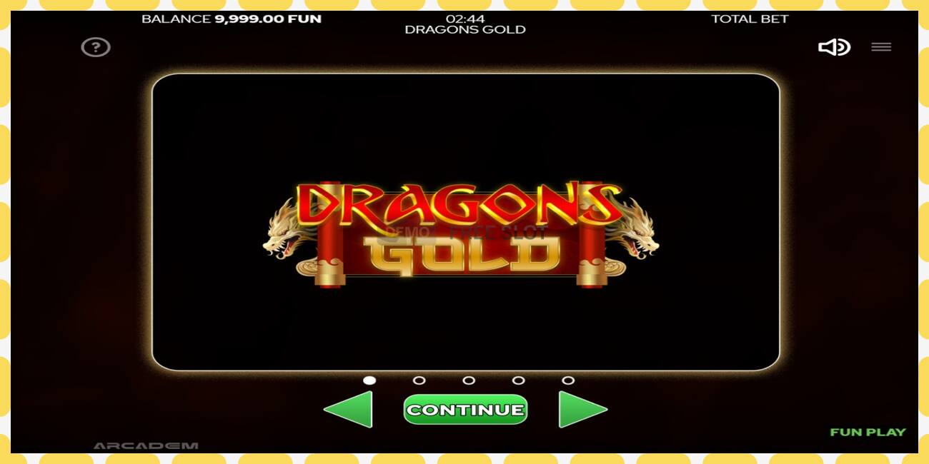 Demo slot Dragons Gold free and without registration, picture - 1