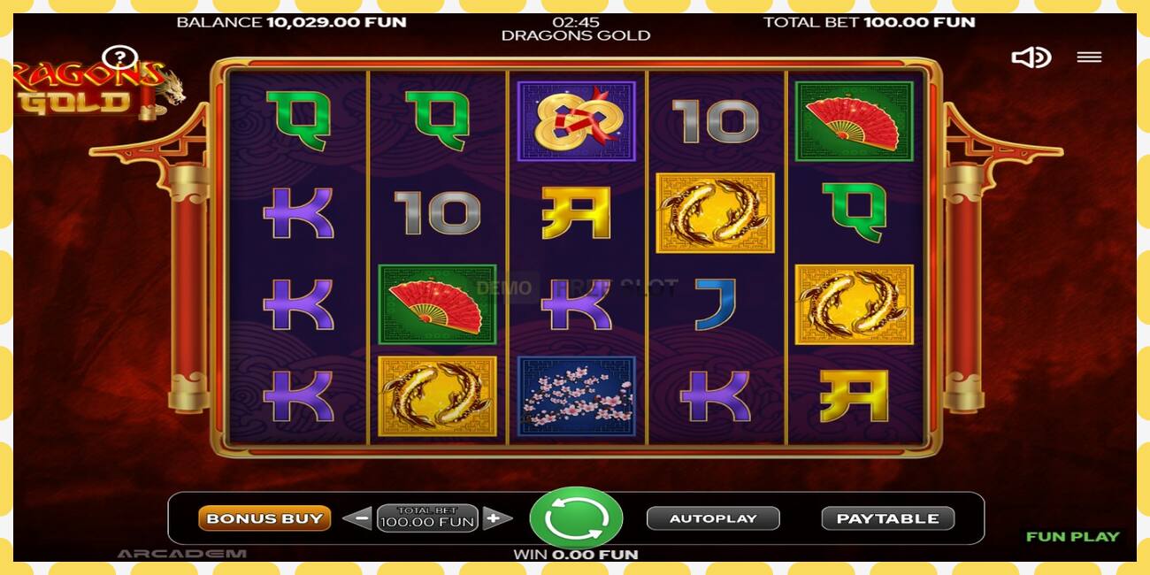 Demo slot Dragons Gold free and without registration, picture - 1