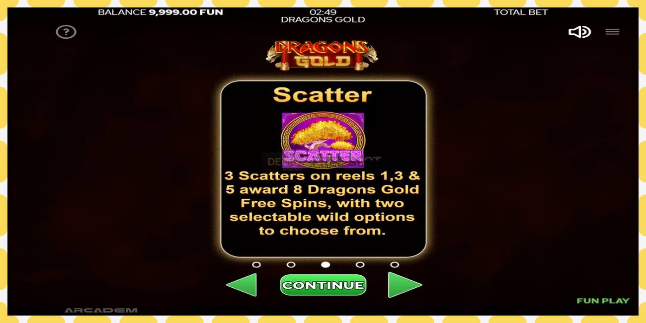 Demo slot Dragons Gold free and without registration, picture - 1