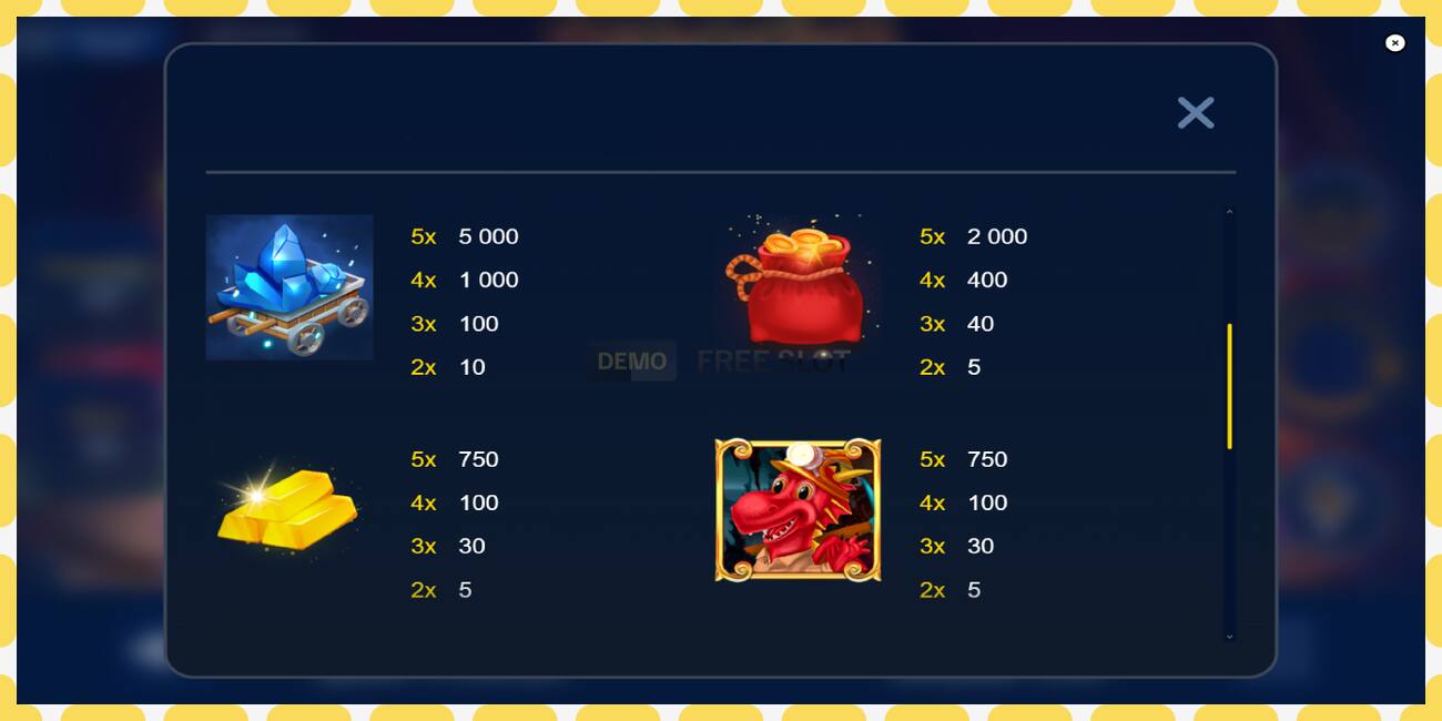 Demo slot Dragons Gold SL free and without registration, picture - 1