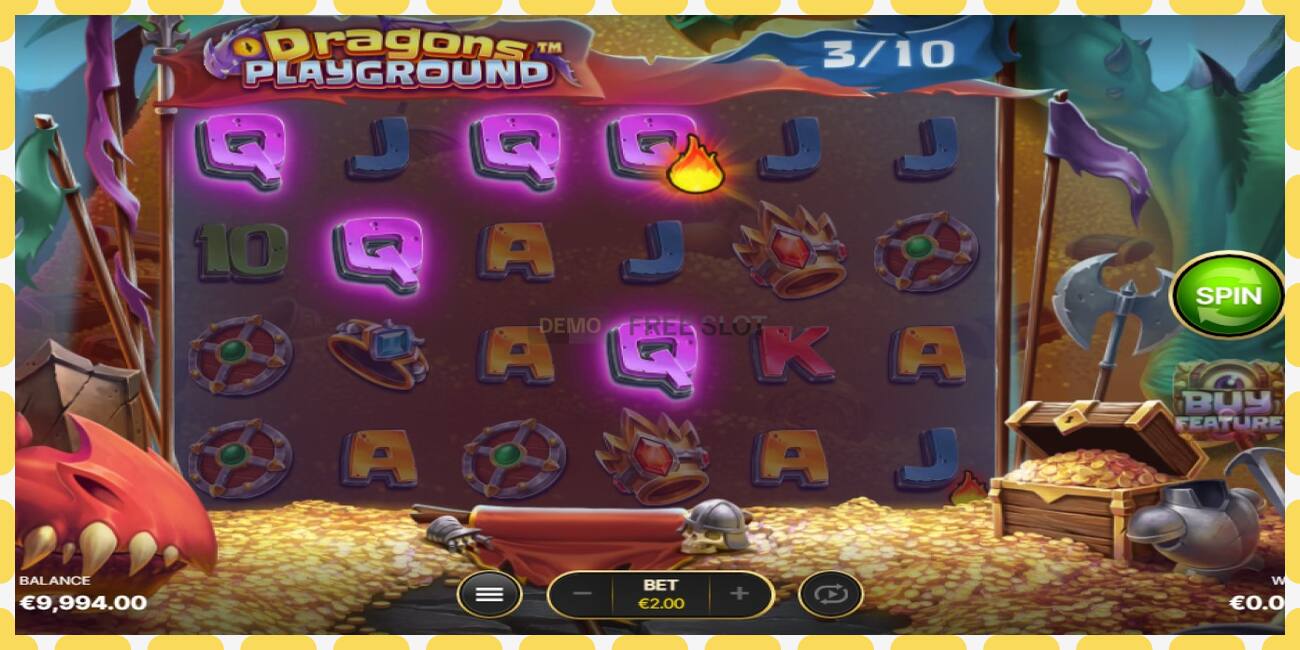 Demo slot Dragons Playground free and without registration, picture - 1