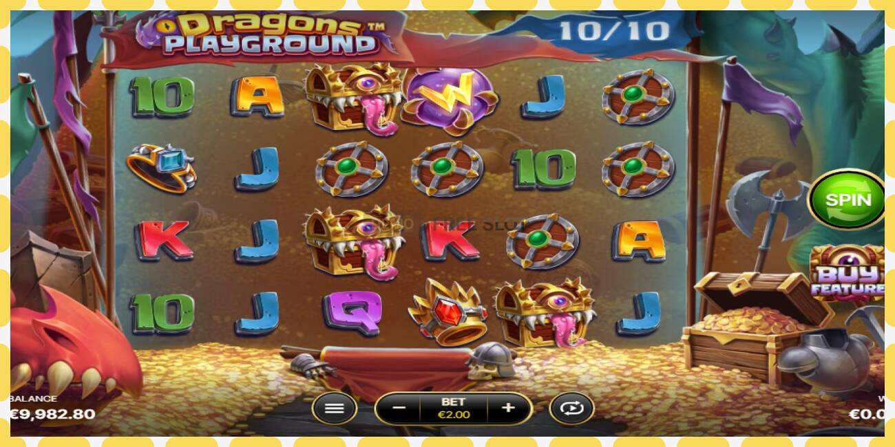 Demo slot Dragons Playground free and without registration, picture - 1