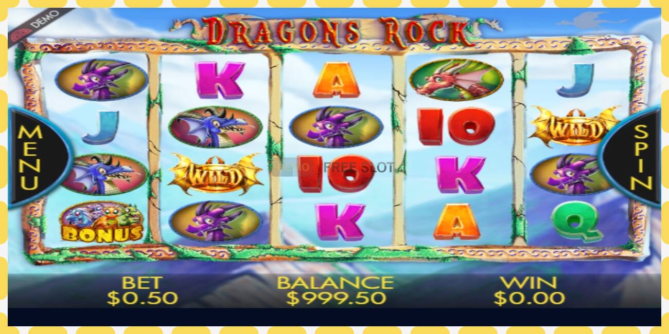 Demo slot Dragons Rock free and without registration, picture - 1