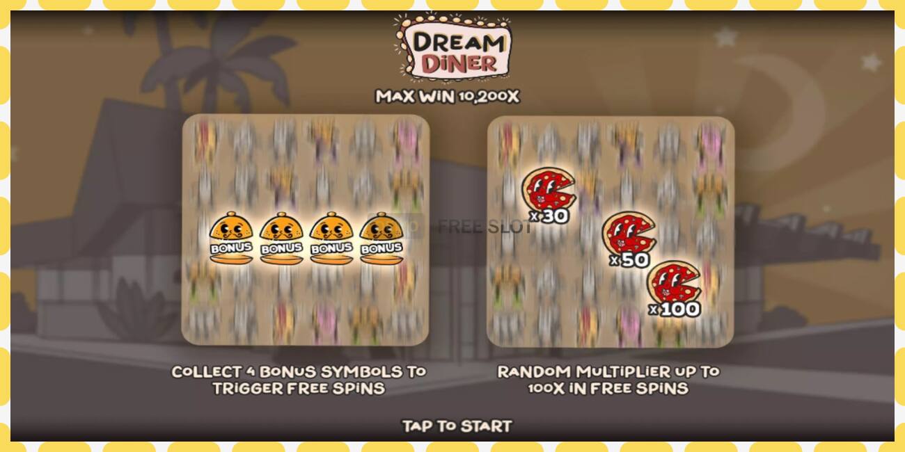 Demo slot Dream Diner free and without registration, picture - 1