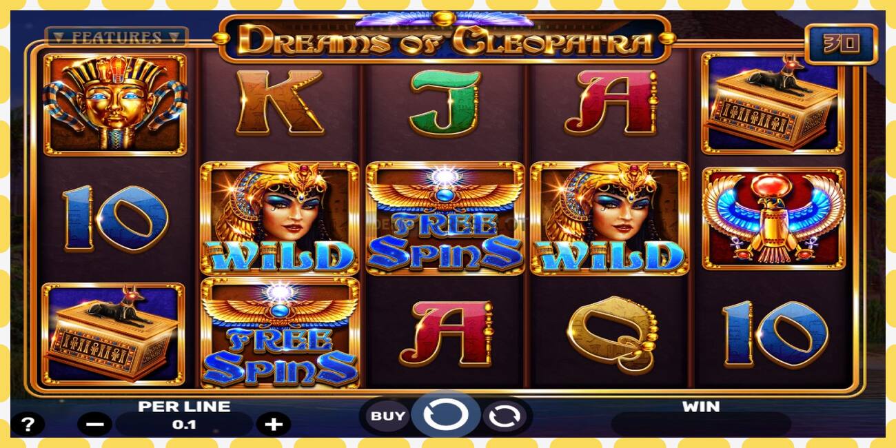 Demo slot Dreams of Cleopatra free and without registration, picture - 1