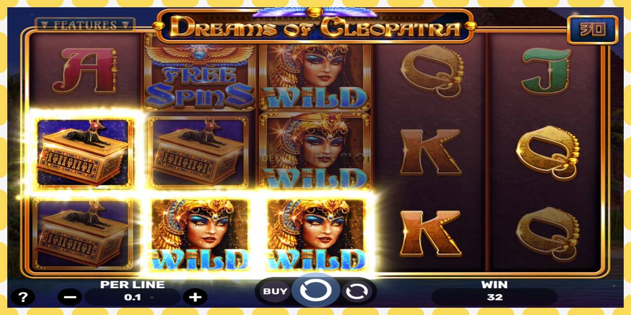 Demo slot Dreams of Cleopatra free and without registration, picture - 1