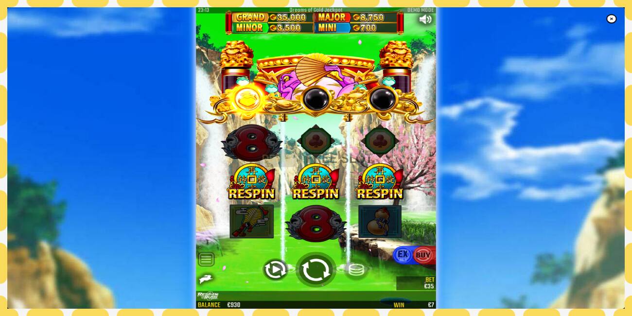 Demo slot Dreams of Gold Jackpot free and without registration, picture - 1