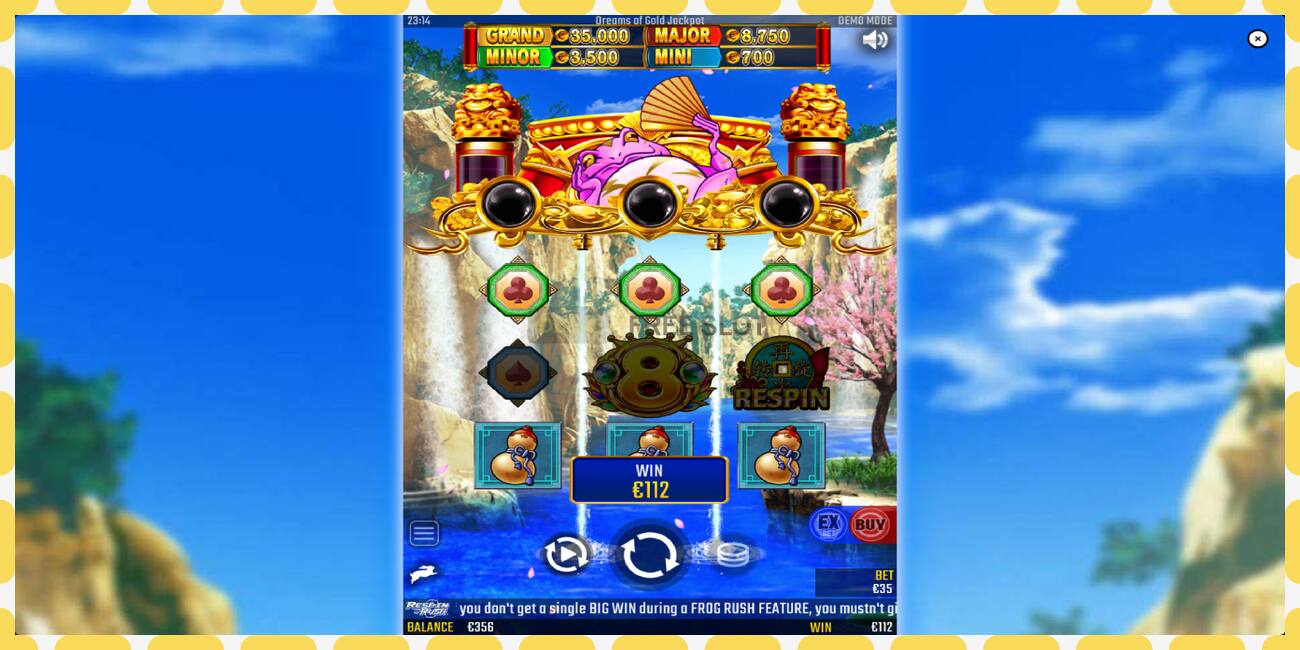 Demo slot Dreams of Gold Jackpot free and without registration, picture - 1