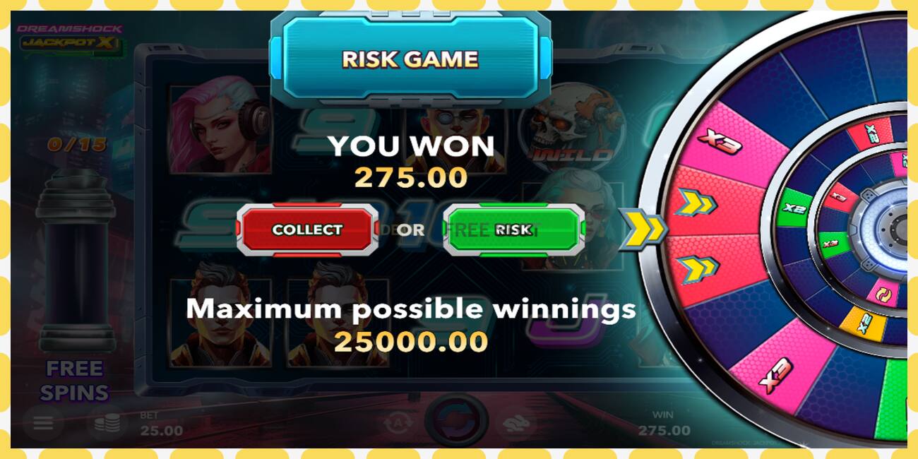 Demo slot Dreamshock: Jackpot X free and without registration, picture - 1