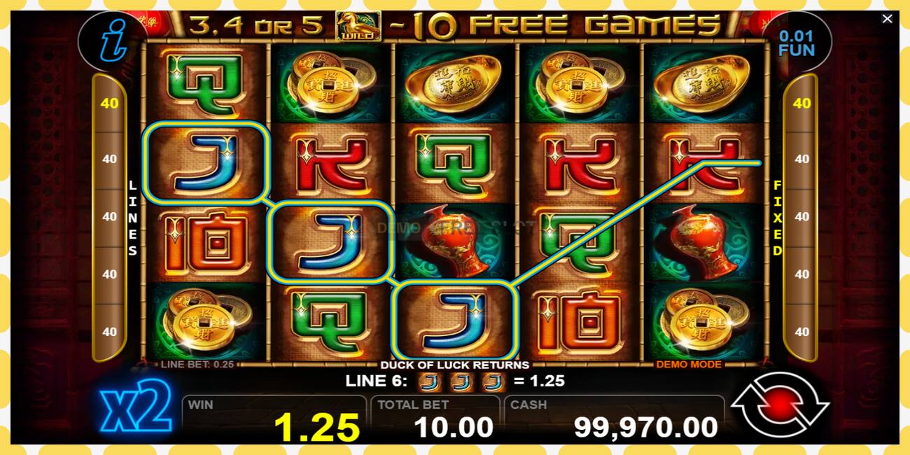 Demo slot Duck of Luck Returns free and without registration, picture - 1