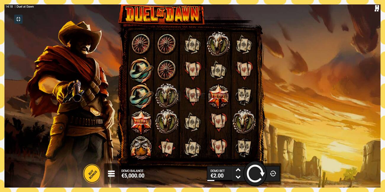 Demo slot Duel at Dawn free and without registration, picture - 1