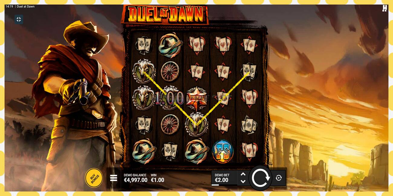 Demo slot Duel at Dawn free and without registration, picture - 1