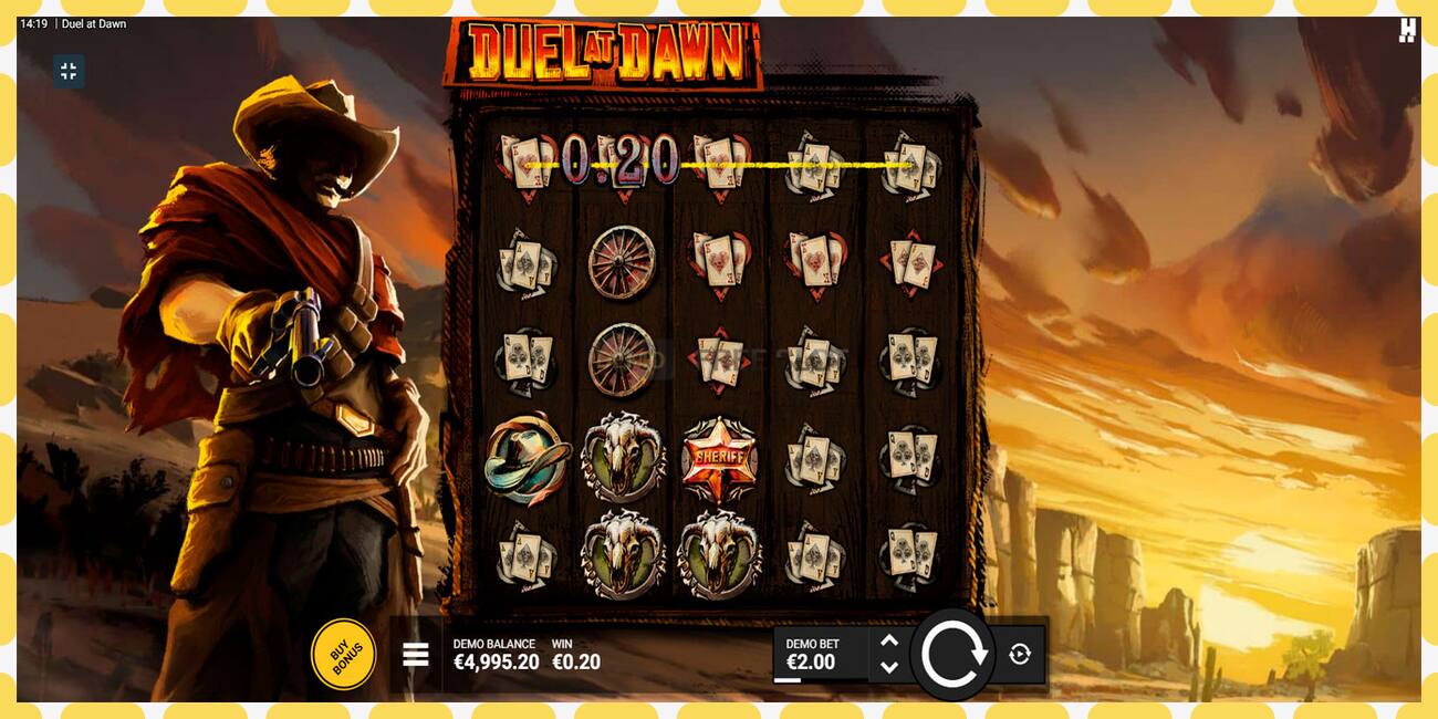 Demo slot Duel at Dawn free and without registration, picture - 1