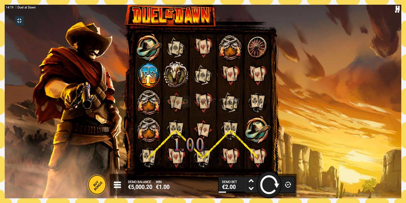 Demo slot Duel at Dawn free and without registration, picture - 1