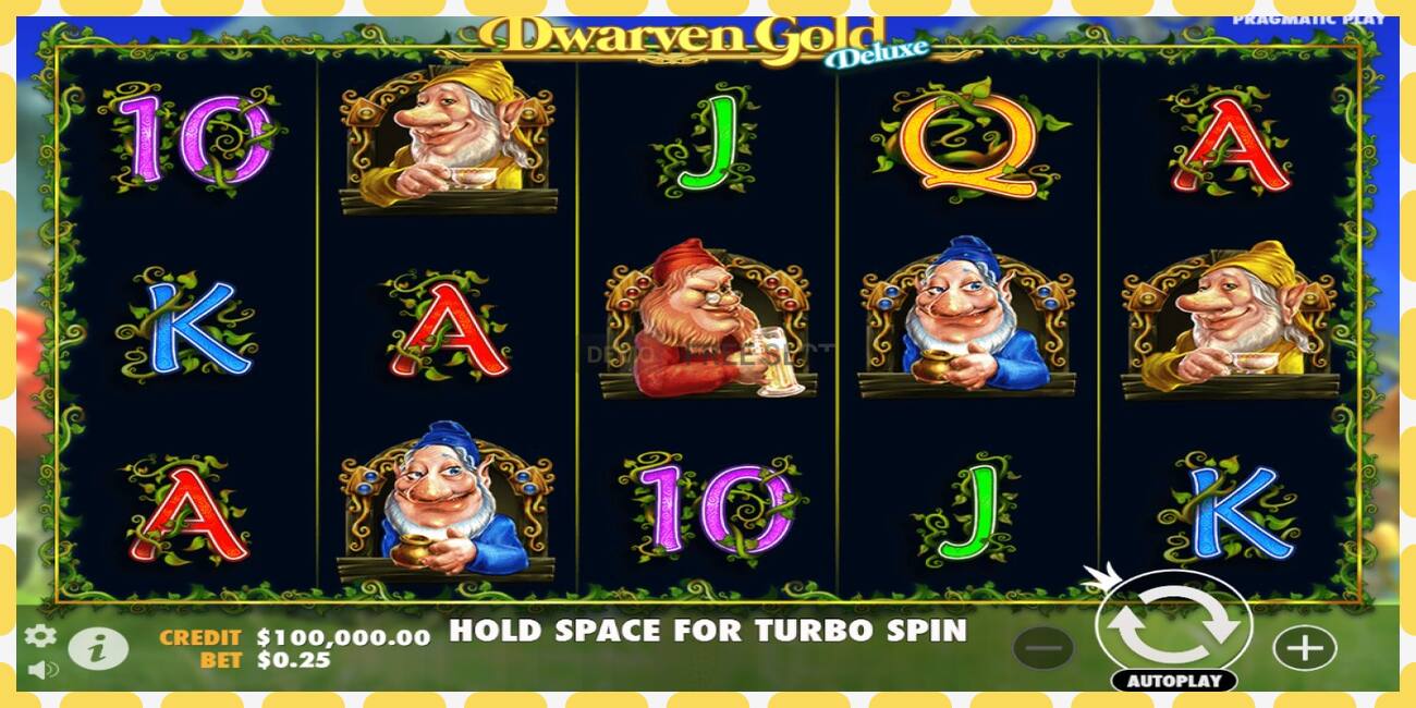 Demo slot Dwarven Gold Deluxe free and without registration, picture - 1