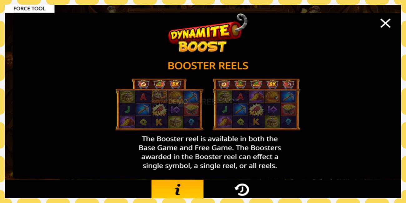 Demo slot Dynamite Boost free and without registration, picture - 1