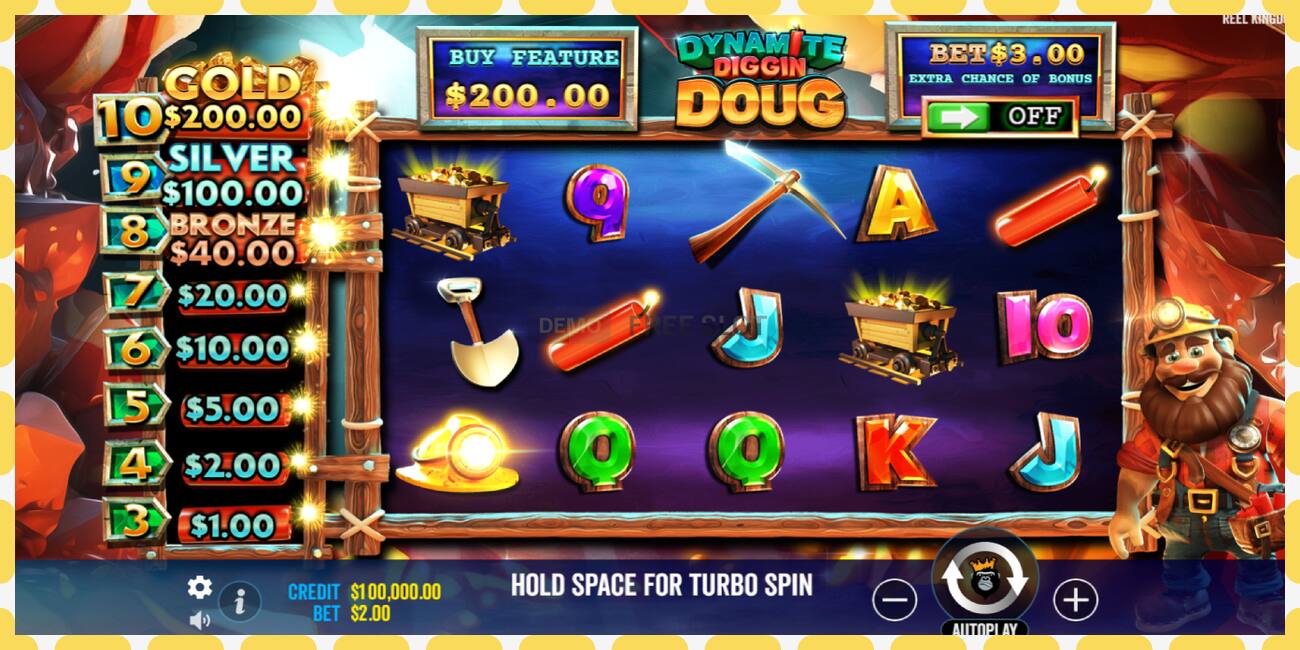 Demo slot Dynamite Diggin Doug free and without registration, picture - 1