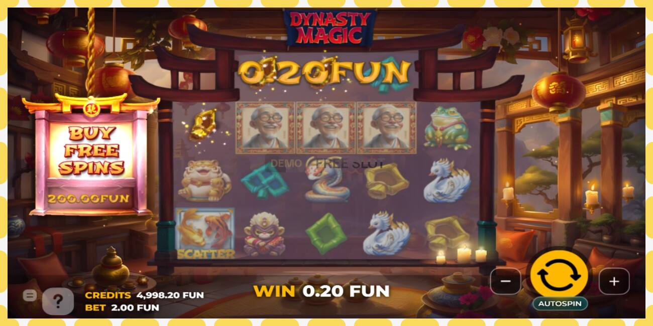 Demo slot Dynasty Magic free and without registration, picture - 1