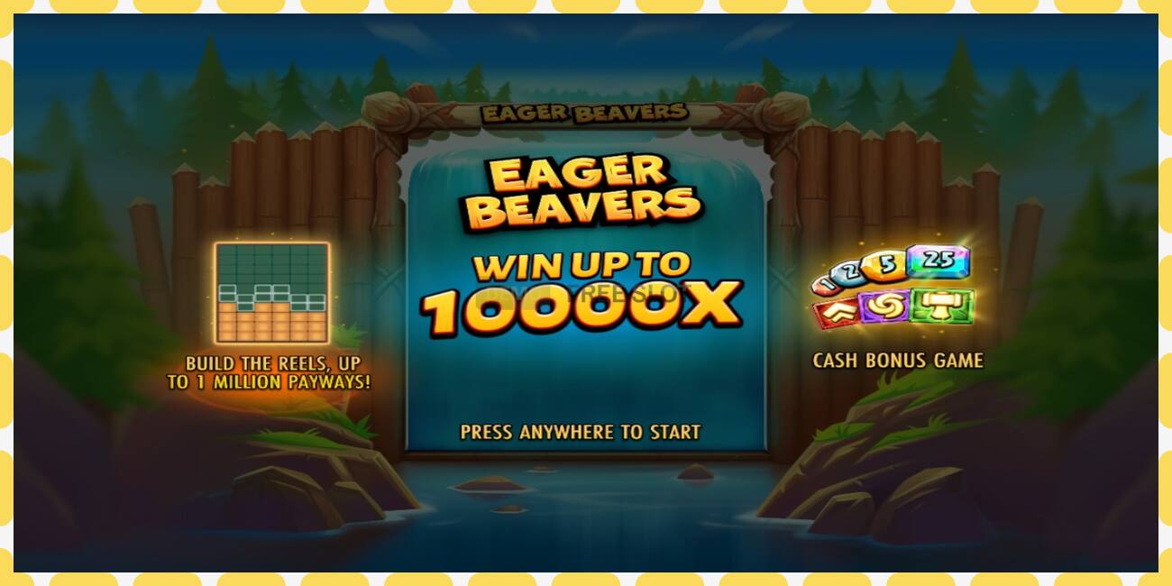 Demo slot Eager Beavers free and without registration, picture - 1