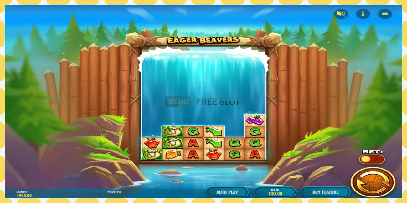 Demo slot Eager Beavers free and without registration, picture - 1